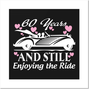 Anniversary Gift 60 years Wedding Marriage Posters and Art